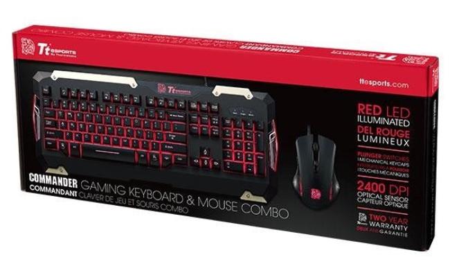 Thermaltake Tt eSPORTS Commander Combo (Multi Light) Thermaltake Tt eSPORTS Commander Combo (Multi Light)